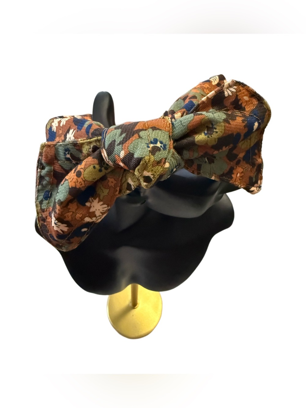 Floral Bow Headband in Multicolor